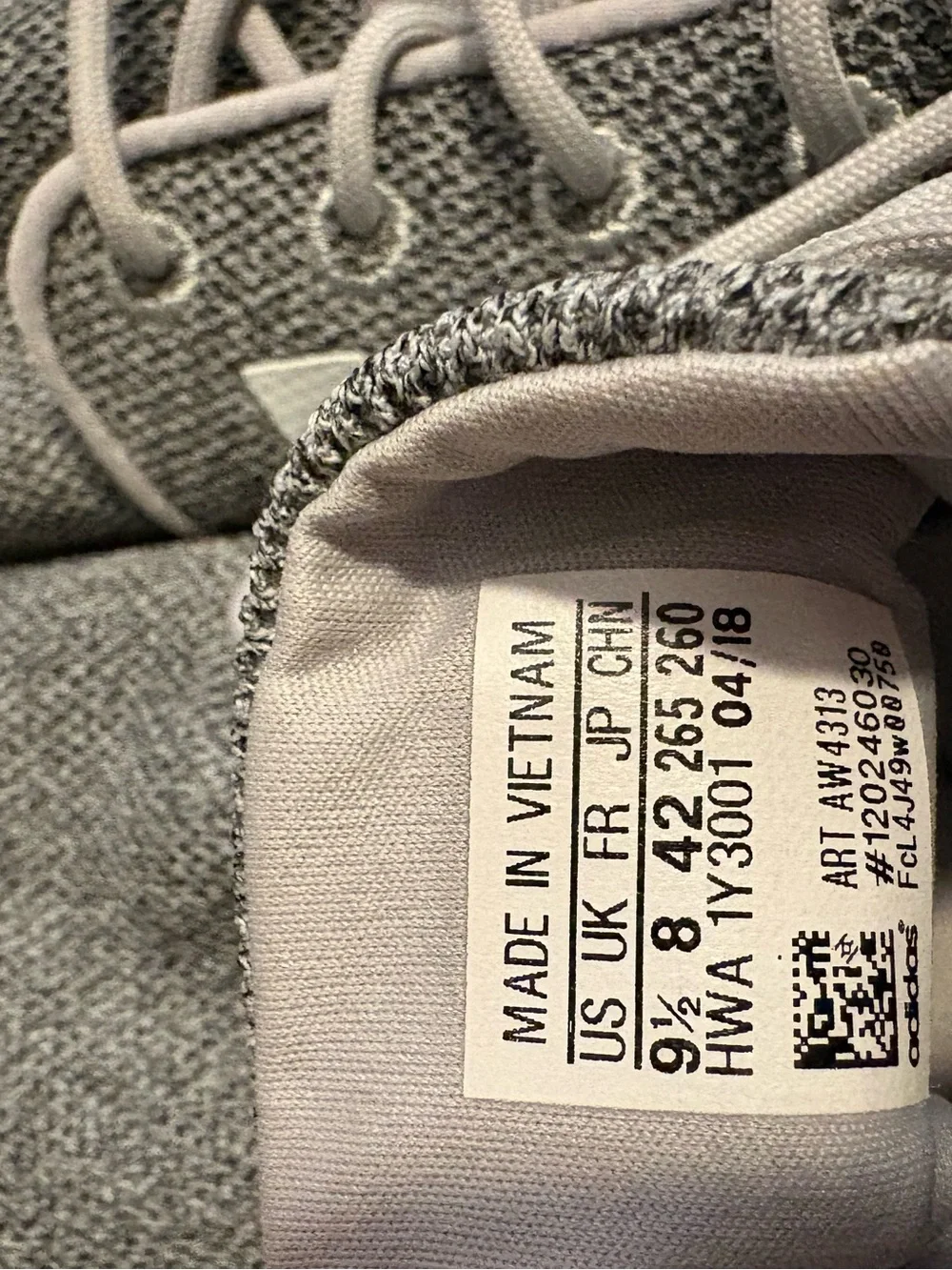 Adidas Cloudfoam size 9.5